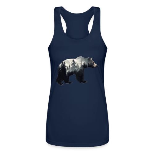 Forest Within the Bear - Women’s Performance Racerback Tank Top