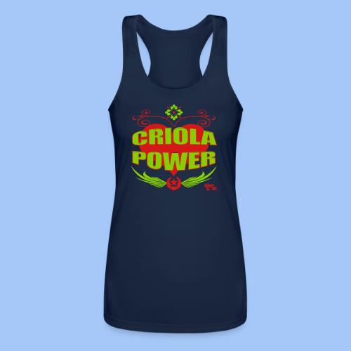 criolapower1 - Women’s Performance Racerback Tank Top