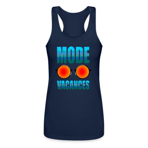 Vacation Mode Enabled - Women’s Performance Racerback Tank Top