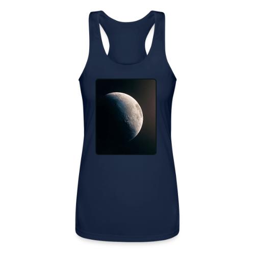 Crescent Moon Celestial Artwork - Women’s Performance Racerback Tank Top