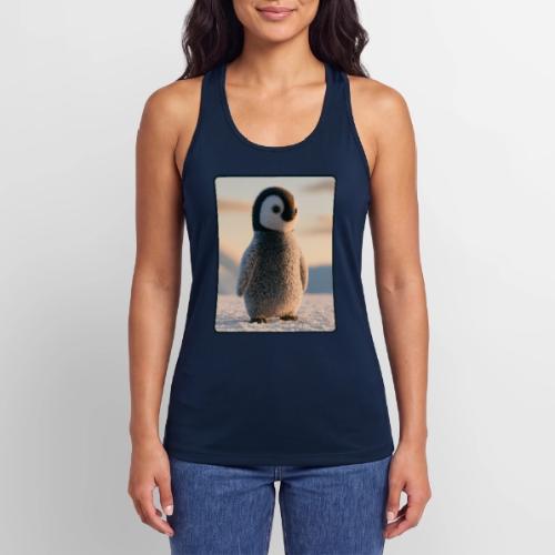 Cute Penguin Chick Sunrise Design - Women’s Performance Racerback Tank Top