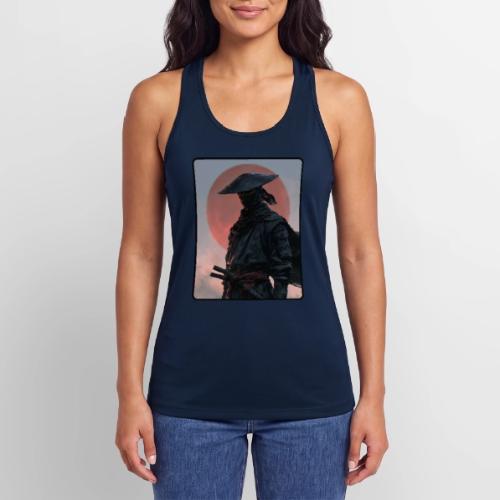 Ninja Warrior Under the Red Sun - Women’s Performance Racerback Tank Top