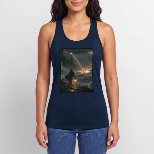 The Lone Lightkeeper's Beacon - Women’s Performance Racerback Tank Top