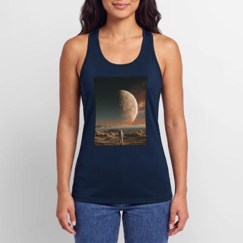 Astronaut on an Alien Moon - Women’s Performance Racerback Tank Top