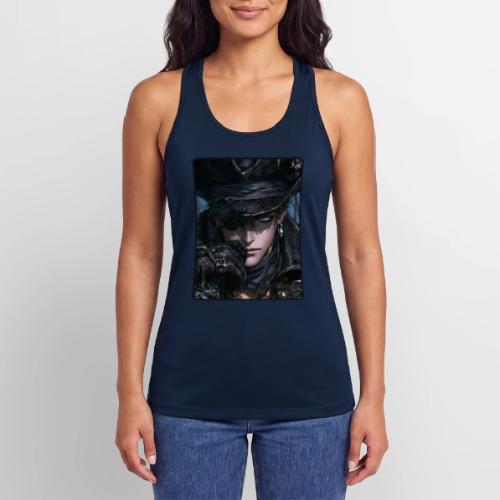 Dark Anime Pirate Warrior - Women’s Performance Racerback Tank Top