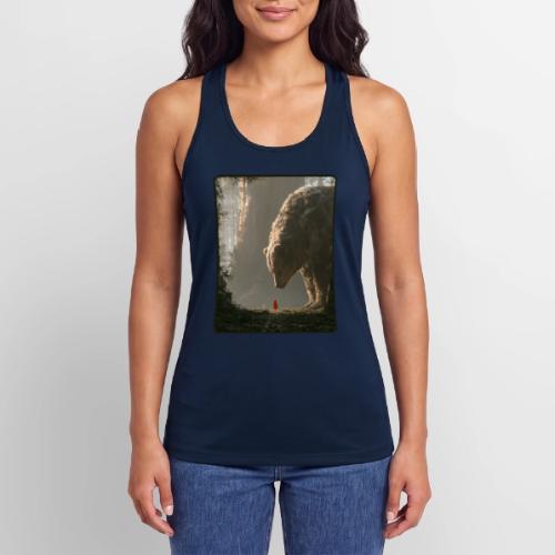 The Bear Who Found the Forest - Women’s Performance Racerback Tank Top