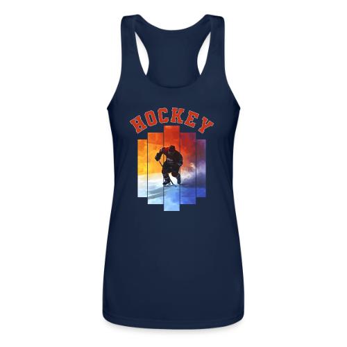 Hockey Rush - Women’s Performance Racerback Tank Top