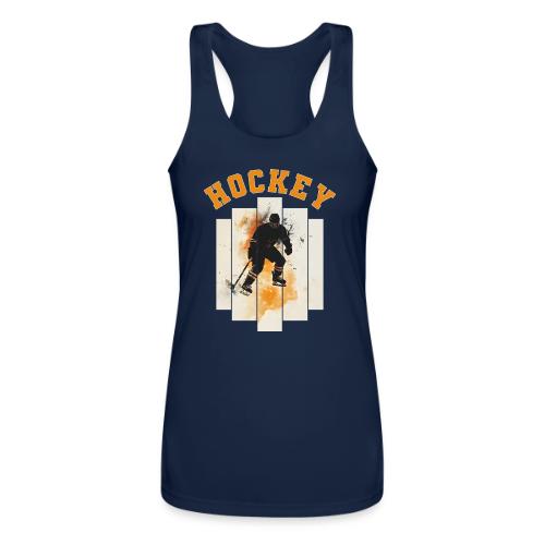 Hockey Grind - Women’s Performance Racerback Tank Top