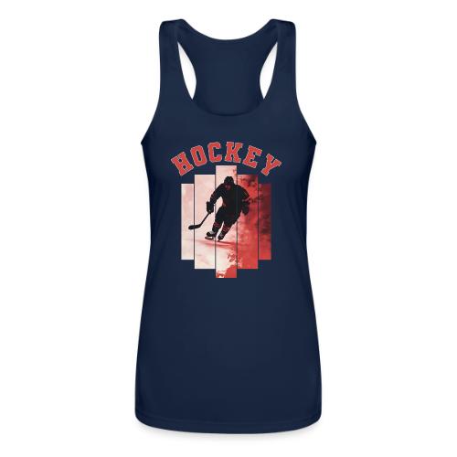 Hockey Spirit - Women’s Performance Racerback Tank Top