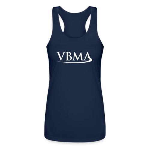 VBMA logo no words underneath - Women’s Performance Racerback Tank Top