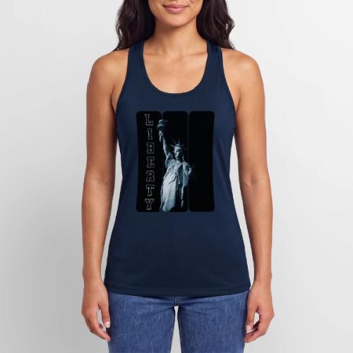 USA: Vertical Liberty - Women’s Performance Racerback Tank Top