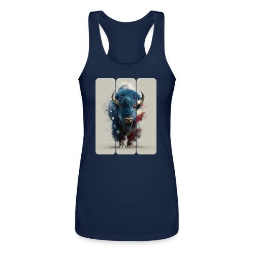 USA: Spirit of the Plains - Women’s Performance Racerback Tank Top