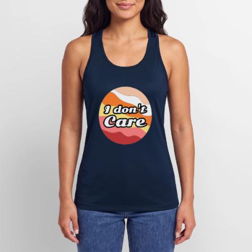 I Don’t Care Vibes - Women’s Performance Racerback Tank Top