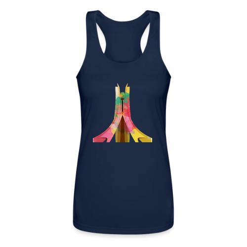 Maqam Echahid: Martyr's Memorial - Women’s Performance Racerback Tank Top