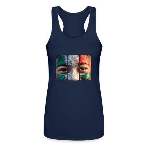 Colors of México - Women’s Performance Racerback Tank Top