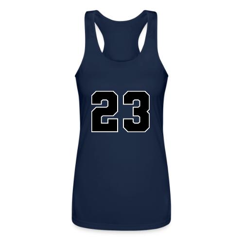 Varsity Number 23 Athletic Style - Women’s Performance Racerback Tank Top