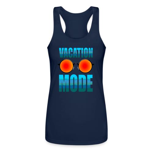 Vacation mode: Ocean Vibes On - Women’s Performance Racerback Tank Top