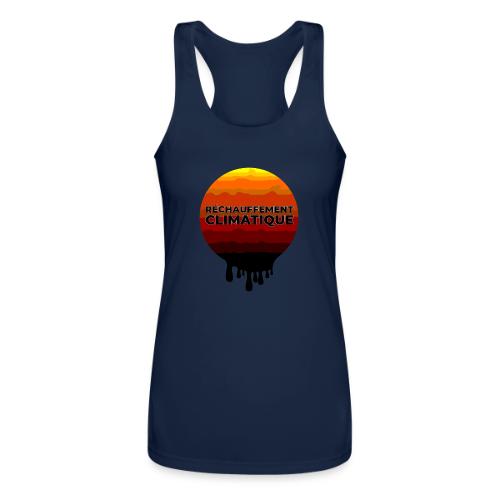 Global warming - Women’s Performance Racerback Tank Top