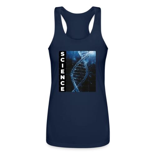 Frozen Code of Science - Women’s Performance Racerback Tank Top