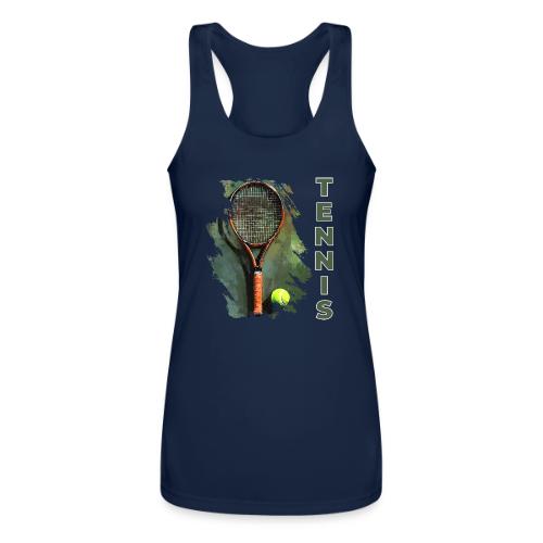 Tennis Precision Strike - Women’s Performance Racerback Tank Top