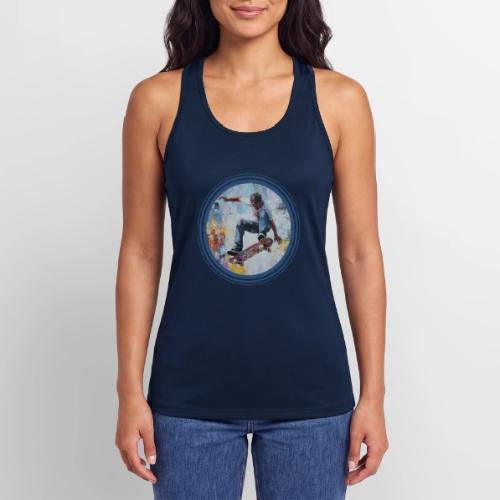 Skateboarding Universe - Women’s Performance Racerback Tank Top