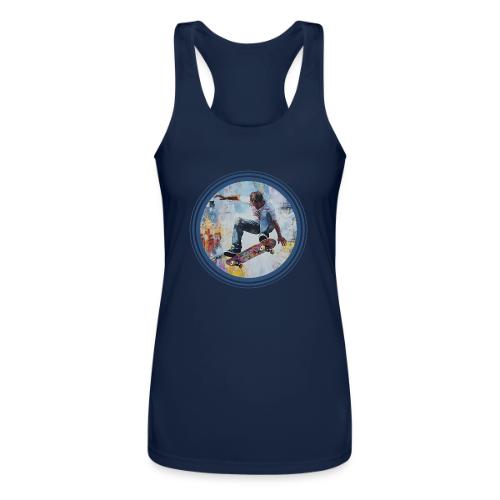 Skateboarding Universe - Women’s Performance Racerback Tank Top