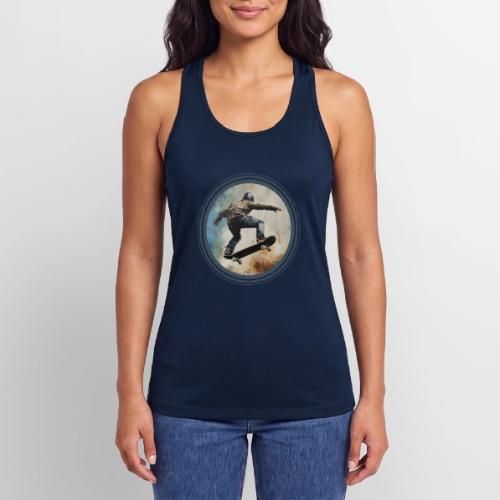 Skateboarding Energy - Women’s Performance Racerback Tank Top