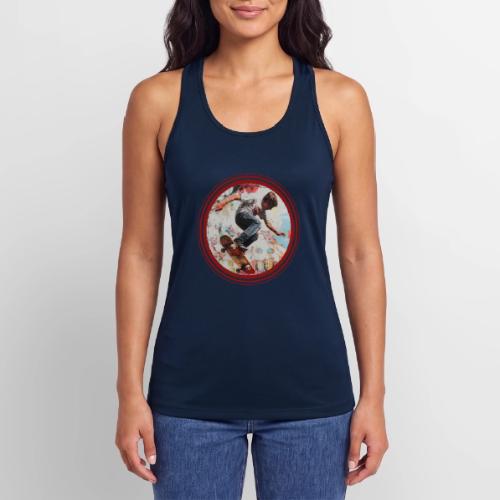 Skateboarding is Life - Women’s Performance Racerback Tank Top