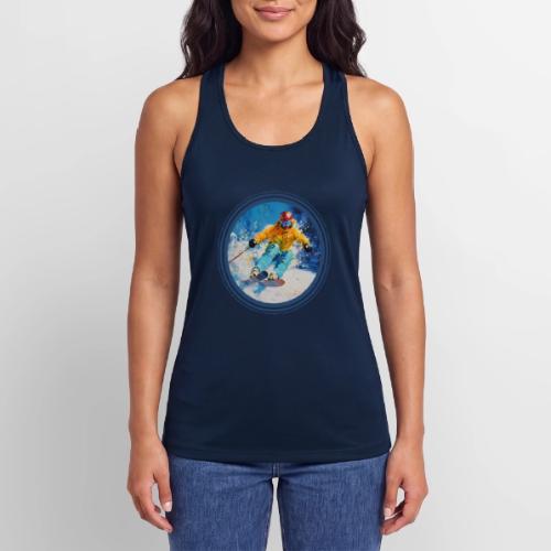 Born for Skiing - Women’s Performance Racerback Tank Top