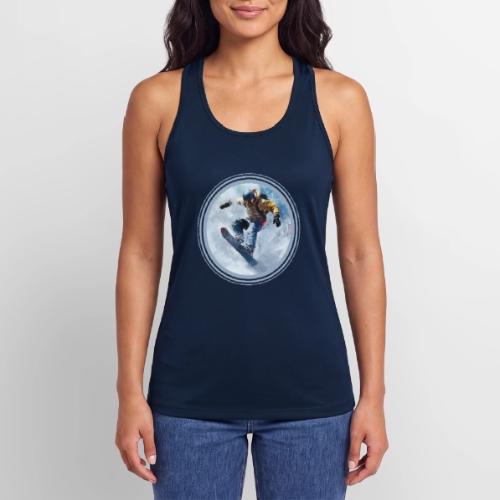 Snowboarding Life - Women’s Performance Racerback Tank Top