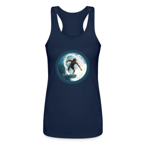 Surfing Horizon - Women’s Performance Racerback Tank Top