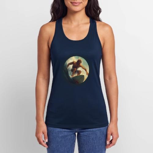 Surfing Rush - Women’s Performance Racerback Tank Top