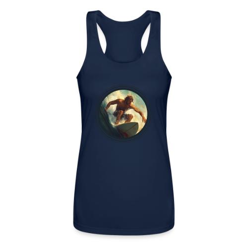 Surfing Rush - Women’s Performance Racerback Tank Top
