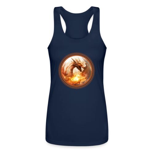 Dragon's Wrath - Women’s Performance Racerback Tank Top