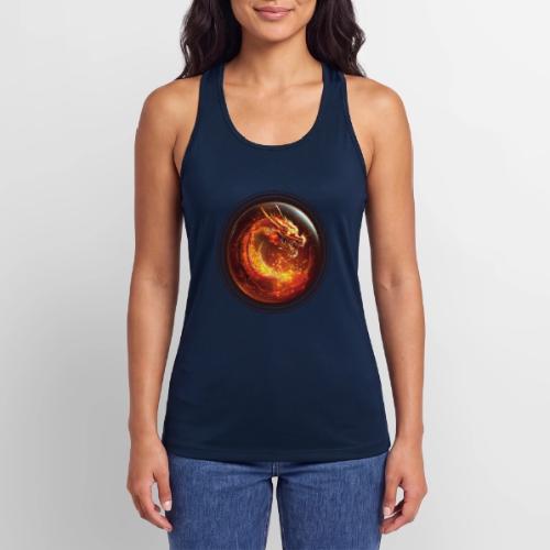 Shadow Dragon Rise - Women’s Performance Racerback Tank Top