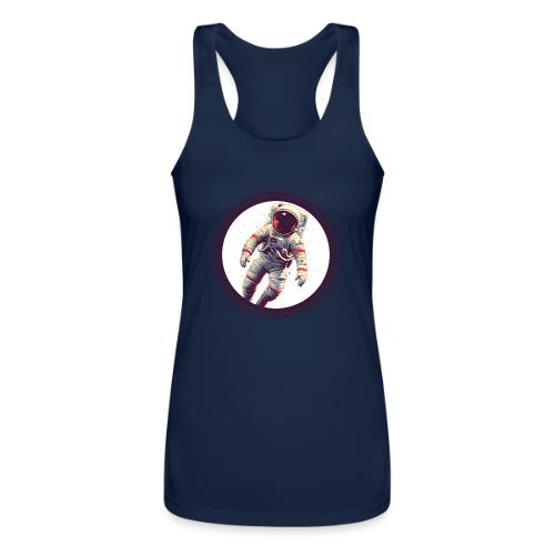 Astronaut: From Earth to the cosmos - Women’s Performance Racerback Tank Top
