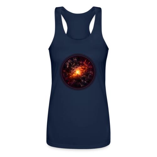 Supernova: Stellar Burst - Women’s Performance Racerback Tank Top