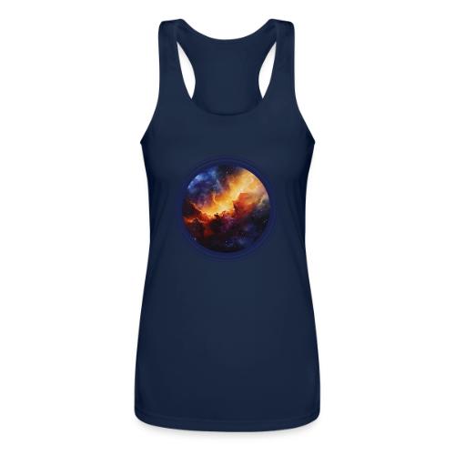 Nebula Dreams - Women’s Performance Racerback Tank Top