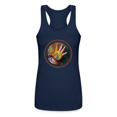 Colors of Innocence - Women’s Performance Racerback Tank Top