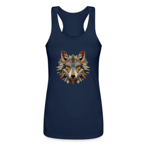 Spectrum Wolf Vision - Women’s Performance Racerback Tank Top