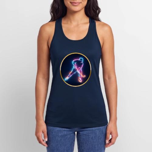 Golden Neon Hockey - Women’s Performance Racerback Tank Top