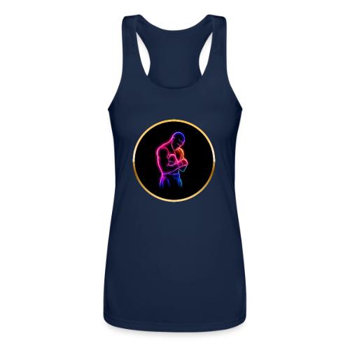 Boxing: Neon Power Guard - Women’s Performance Racerback Tank Top