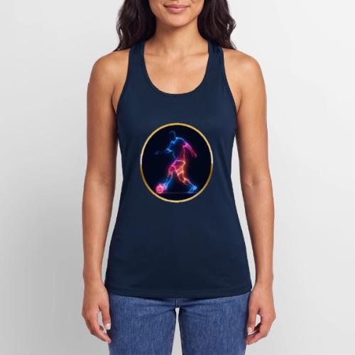 Soccer: Electric Kick Ring - Women’s Performance Racerback Tank Top