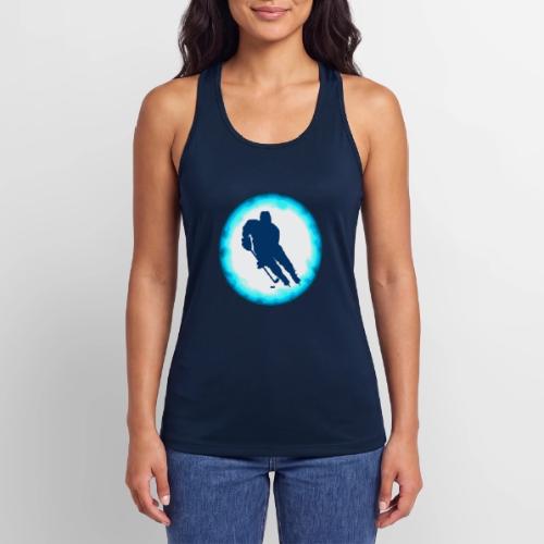 Hockey: Ice Warrior - Women’s Performance Racerback Tank Top