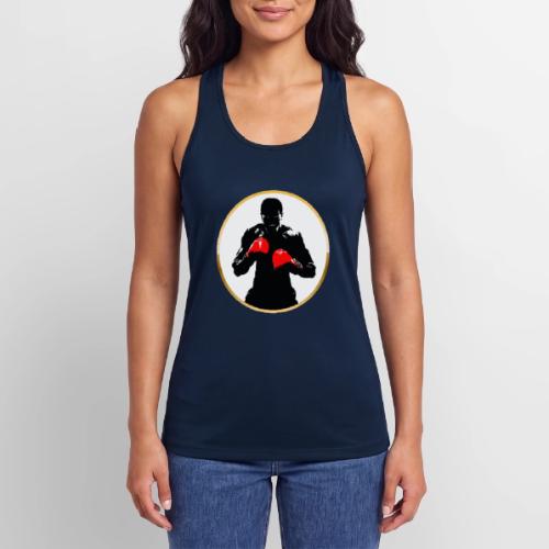 Boxing: Golden Ring Fighter - Women’s Performance Racerback Tank Top