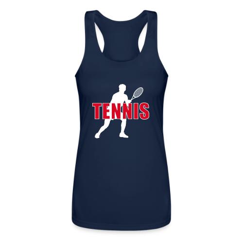 Red Court Tennis - Women’s Performance Racerback Tank Top