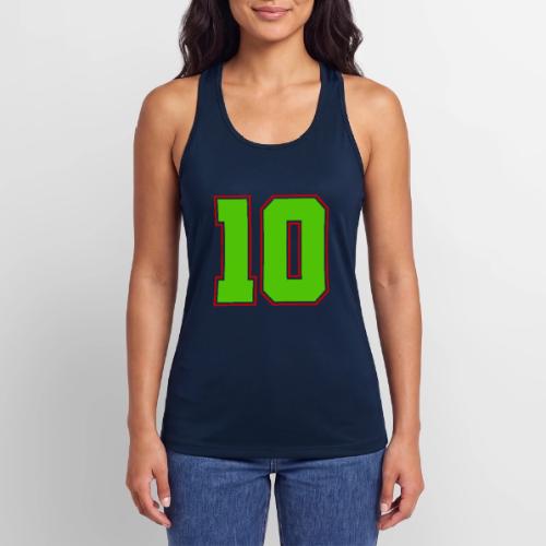 The Magic Number 10 - Women’s Performance Racerback Tank Top