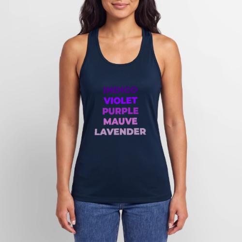 Shades of Purple - Women’s Performance Racerback Tank Top
