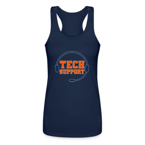 Tech Support Mode On - Women’s Performance Racerback Tank Top