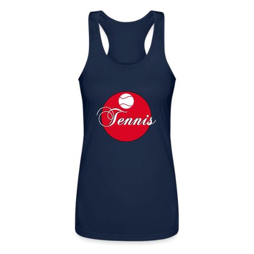 Tennis Pulse - Women’s Performance Racerback Tank Top